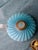 Rare Antique Blue Satin Glass Oil Kerosene Finger Lamp Hand-Blown Uv Reactive For Sale - Image 15 of 18