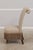 Pair of Design Master High Back Upholstered Slipper Chairs For Sale - Image 14 of 18