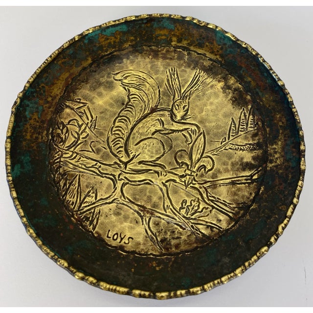 Early 20th Century French Art Deco Bronze Catch All, Max Le Verrier Style Bronze Vide Poche Signed For Sale - Image 5 of 7