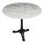 French Late 19th Century Marble Topped Bistro Table For Sale