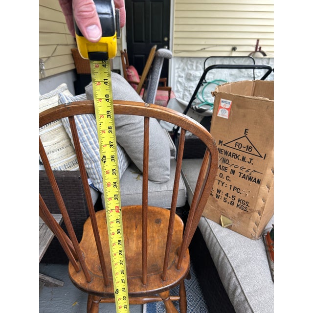 Mid 19th Century American Windsor Chair For Sale - Image 9 of 9