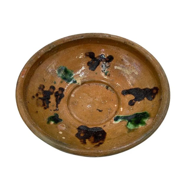 Mid 20th Century Antique Hungarian Folk Art Decorative Bowl For Sale - Image 5 of 6