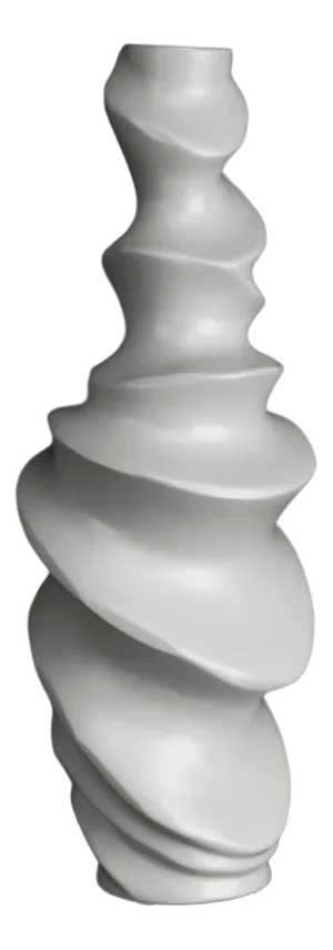 Shar Pei Vase in Grigio Ceramic Vase from VGnewtrend