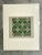 Vintage Green Geometric Tile Design Serigraph For Sale - Image 10 of 12