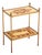 French Brass Two-Tier Occasional Table, C. 1945 For Sale