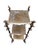 Iron Figural Brass Tone Victorian Pedestal For Sale - Image 9 of 17