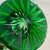 Vintage 1960s West German Cut-to-Clear Emerald Crystal Vase - 3.25 LBS For Sale - Image 9 of 12