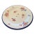 1988 Robert Steffy Louise Floral Enamelware Plate For Sale