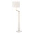 Hudson Valley Lighting Mark D. Sikes Essex 2-Light Floor Lamp, Aged Brass For Sale