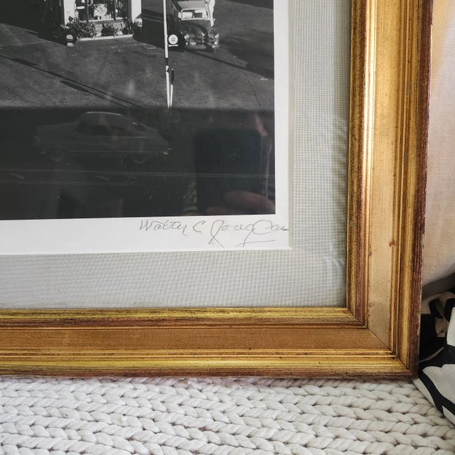 Black Vintage Black and White Photograph of Montecito California For Sale - Image 8 of 8