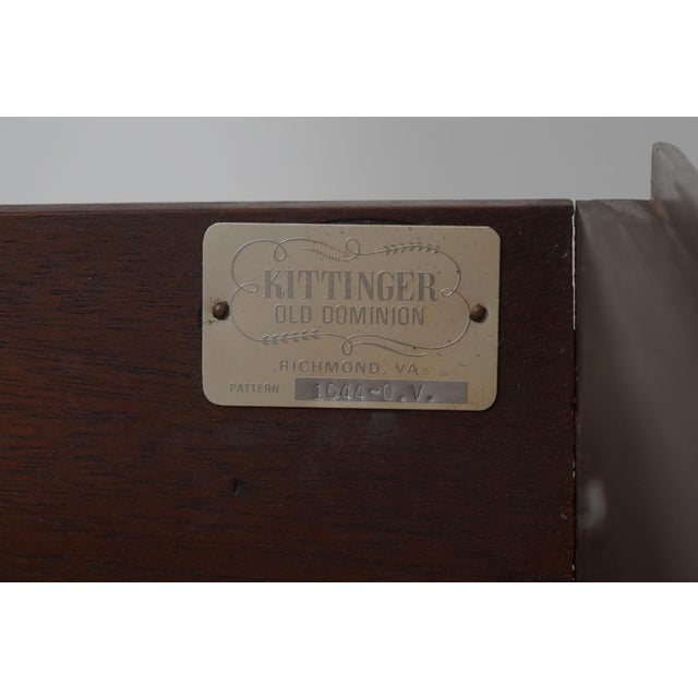Kittinger -Biggs 1 Drawer Mahogany Dressing Table For Sale - Image 18 of 18