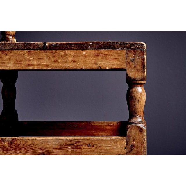 Rustic Pinewood Chairs, Sweden, 1900s, Set of 4 For Sale - Image 16 of 18