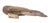 Large Rustic Carved Wood Fish Sculpture, Tan & Teal , Coastal Décor, 18" X 10” For Sale - Image 4 of 7