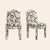 White Coconut Leo Dining Chairs by Ceraudo, Set of 2 For Sale - Image 8 of 8