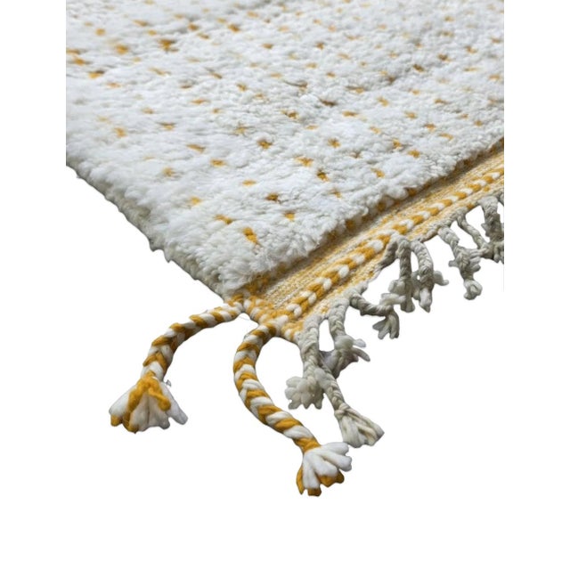 Mid-Century Modern Morocco Polka Dot Rug - 9.1 X 6.9 Ft For Sale - Image 3 of 8