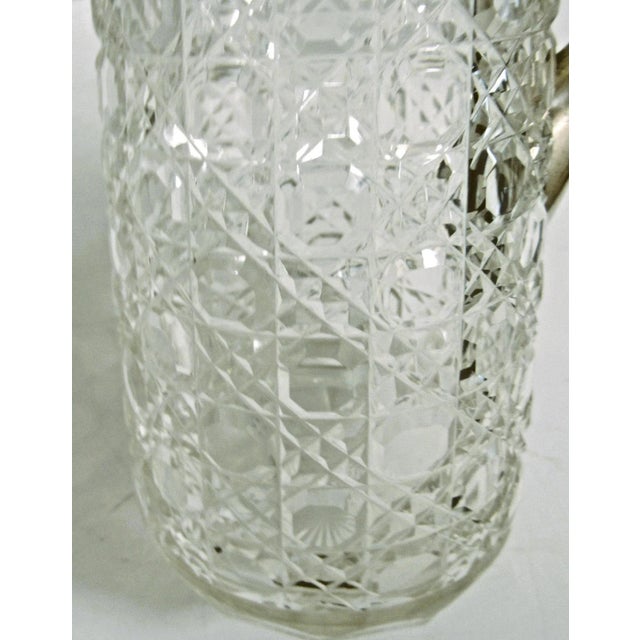 1905 Kaiser Wilhelm II Kaiserlicher Yacht Club 800 Silver and Cut Glass Carafe For Sale - Image 17 of 18