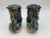 Tan Pair of Mid-Century Ceramic Foo Dogs (Shishi / Guardian Lions) For Sale - Image 8 of 9