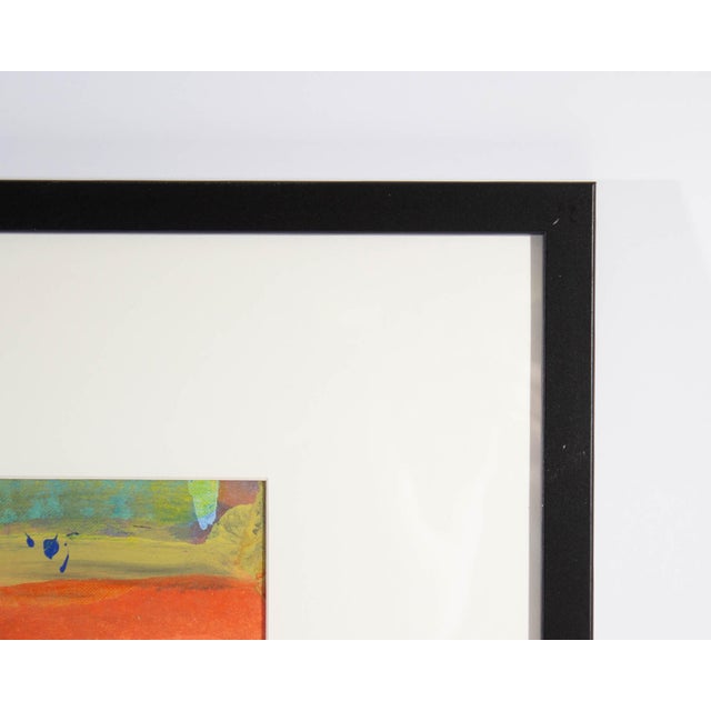 Contemporary 1984 Abstract Mixed Media Painting by Harry Hilson For Sale - Image 3 of 8