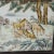 1980's Chinese Porcelain Painting of 8 Horses in Frame For Sale - Image 4 of 5