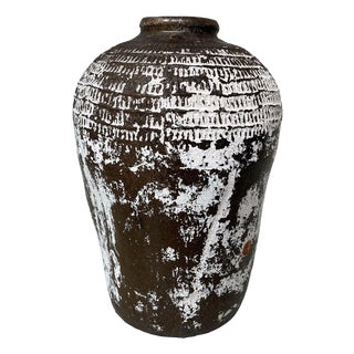 Antique Tokoname Tsubo Jar For Sale