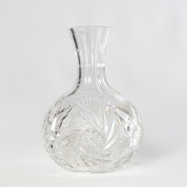 Mid 20th Century Cut Glass Carafe For Sale - Image 6 of 10