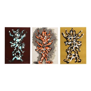 Tree of Life by Jacques Lipchitz Three Lithograph Portfolio Signed and Numbered by Artist! #128/250 For Sale