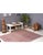 Striped Vintage Decorative Kilim Rug - 5`6″ X 6`11″ For Sale In Los Angeles - Image 6 of 6