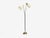 1950s Eskilstuna Elektrofabrik, Floor Lamp, Laqcuered Metal, Brass For Sale - Image 4 of 10