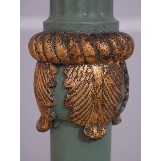 1990s Italian Classical Style Cherub Continental Floor Lamp For Sale - Image 5 of 12
