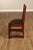 L&JG Stickley Antique Set Of Six U-Back Oak Dining Chairs Model #820 For Sale - Image 17 of 18