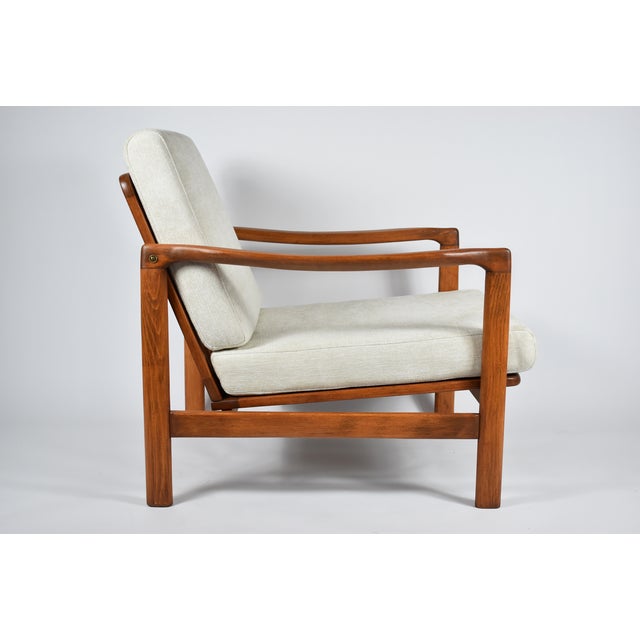 Scandinavian Teak Armchair, 1960s For Sale - Image 4 of 18