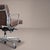 2010s Eames Soft Pad Management Chair by Herman Miller in Chocolate Brown Leather & Polished Aluminum For Sale - Image 5 of 11