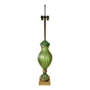 Vintage Seguso Glass Lamp for Marbro Lamp Company