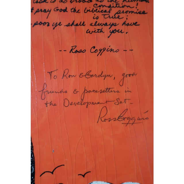 1975 Satirical “The Development Set” Panel, Signed Ross Coggins, Initialed TCR For Sale - Image 4 of 18