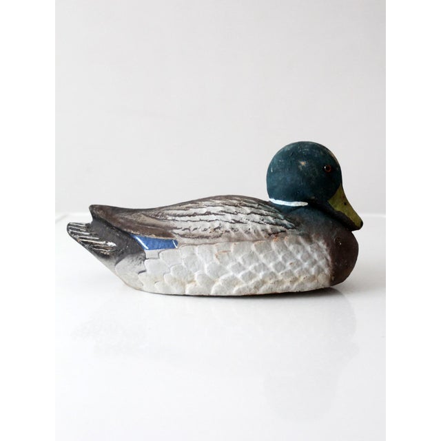 Vintage Carry Lite Mallard Duck Decoy For Sale - Image 4 of 14