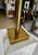 1960s Single t.h. Robsjohn-Gibbings for Hansen Table Lamp White Marble & Brass For Sale - Image 12 of 14