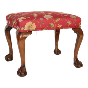 Antique George II Style Mahogany Bench