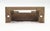 Pair of Antique 3.375 In. Brass Bin Pulls With Label Slot For Sale - Image 6 of 6