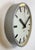 1960s Industrial German Grey Electric Station Wall Clock from Aeg, 1960s For Sale - Image 5 of 16