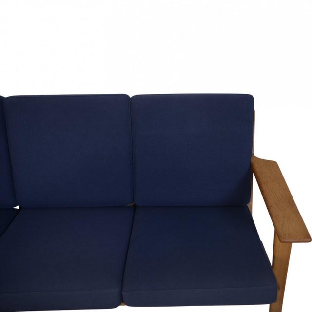 1990s GE290 3-Seater Sofa in Oak by Hans J. Wegner, 1990s For Sale - Image 5 of 18