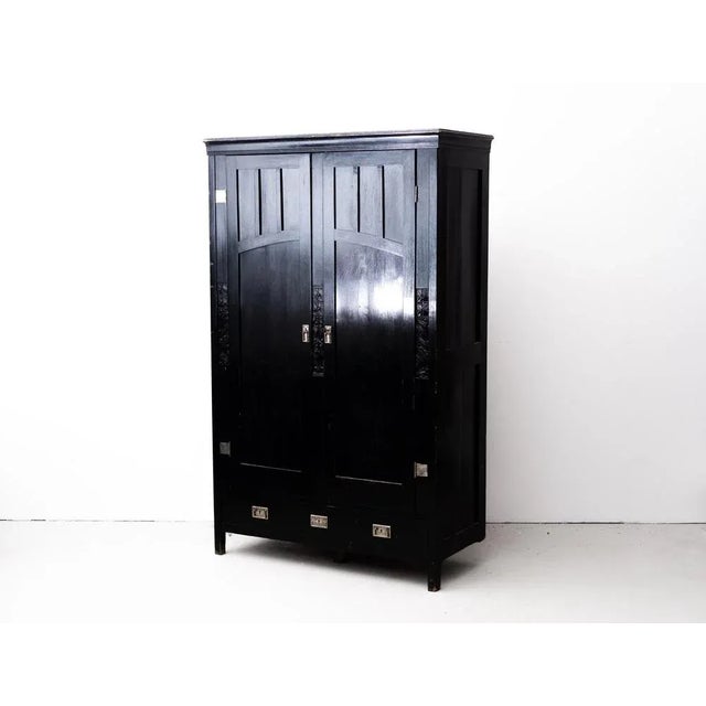 Art Nouveau Wardrobe, 1905 For Sale - Image 13 of 13