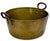 Mid 19th Century Very Large Mid 1800s Antique Heavy Brass & Hand Wrought Iron Hearth or Stove Top Cooking Pot 18 Inches Long! For Sale - Image 5 of 18