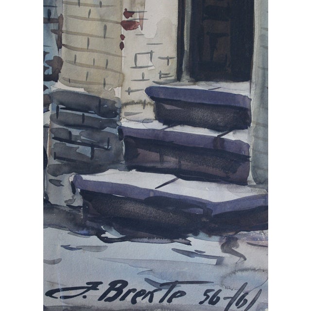 Portal. 1956. Paper, watercolor, 75x55 cm janis brekte (1920.15.viii – 1985.27.xii) janis brekte his first artistic...