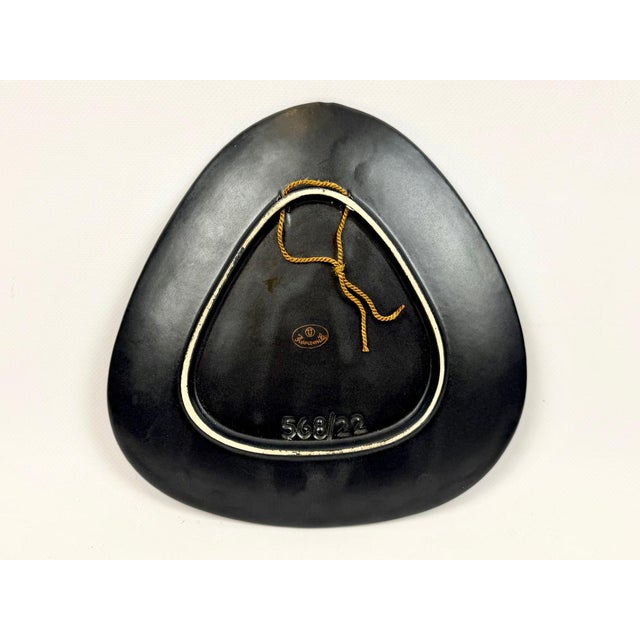 Vintage Teenager Series Ceramic Wall Plate by Ursula Schönhaber for Ü-Keramik, 1950s For Sale - Image 6 of 8