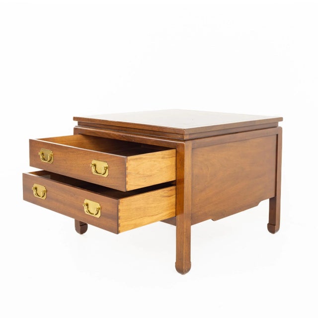 Kittinger Mid Century Mahogany End Table For Sale In Chicago - Image 6 of 11
