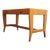 Vintage Italian Walnut, Beech and Brass Writing Table Desk by Gio Ponti for Bnl For Sale