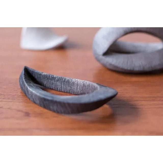 Ceramic Danish Ceramic Pieces, Set of 3 For Sale - Image 7 of 8