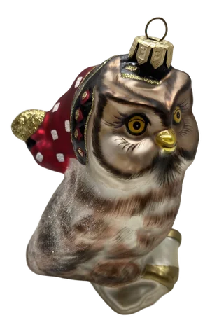 Vintage Fitz Floyd Owl Ornament