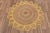 Yellow Round Jute Scallop Rug - 5'x5' For Sale - Image 4 of 7