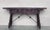 19th Spanish Console Table With Two Carved Drawers and Original Hardware For Sale - Image 11 of 11